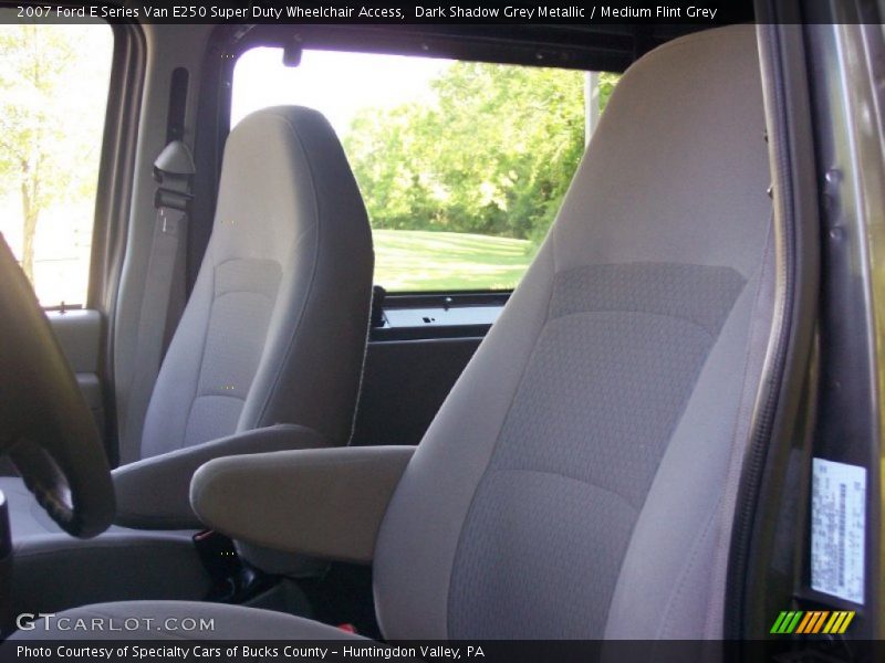 Dark Shadow Grey Metallic / Medium Flint Grey 2007 Ford E Series Van E250 Super Duty Wheelchair Access