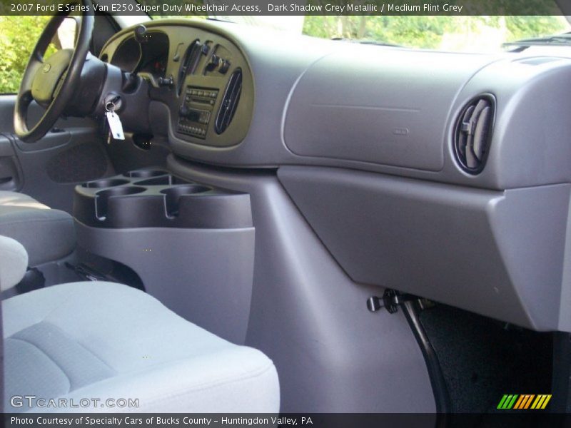 Dark Shadow Grey Metallic / Medium Flint Grey 2007 Ford E Series Van E250 Super Duty Wheelchair Access