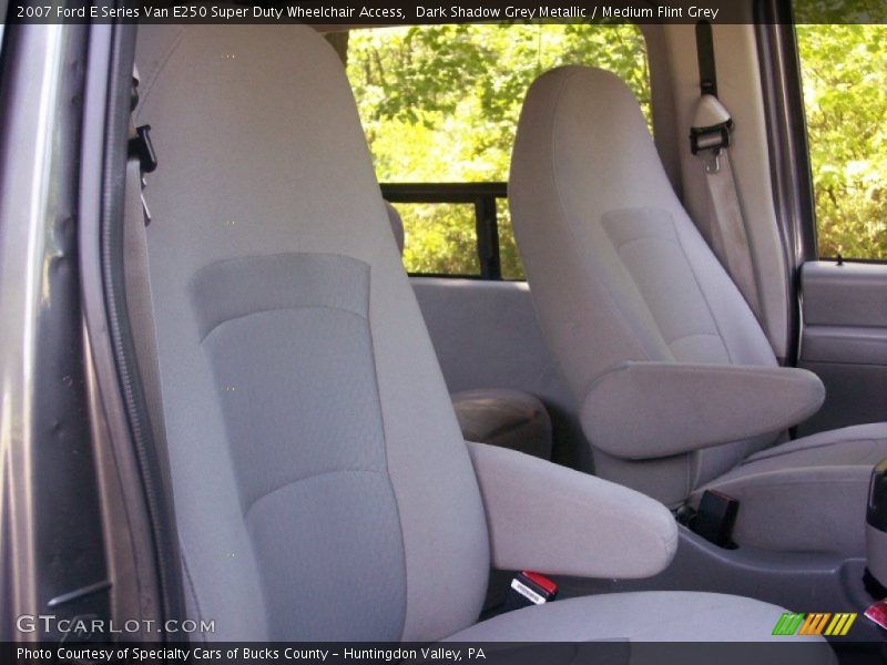 Dark Shadow Grey Metallic / Medium Flint Grey 2007 Ford E Series Van E250 Super Duty Wheelchair Access