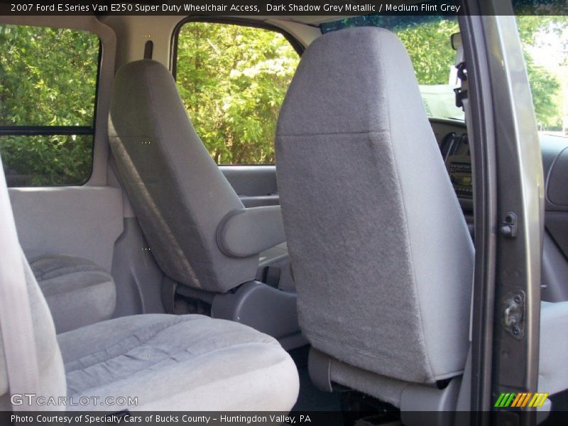 Dark Shadow Grey Metallic / Medium Flint Grey 2007 Ford E Series Van E250 Super Duty Wheelchair Access