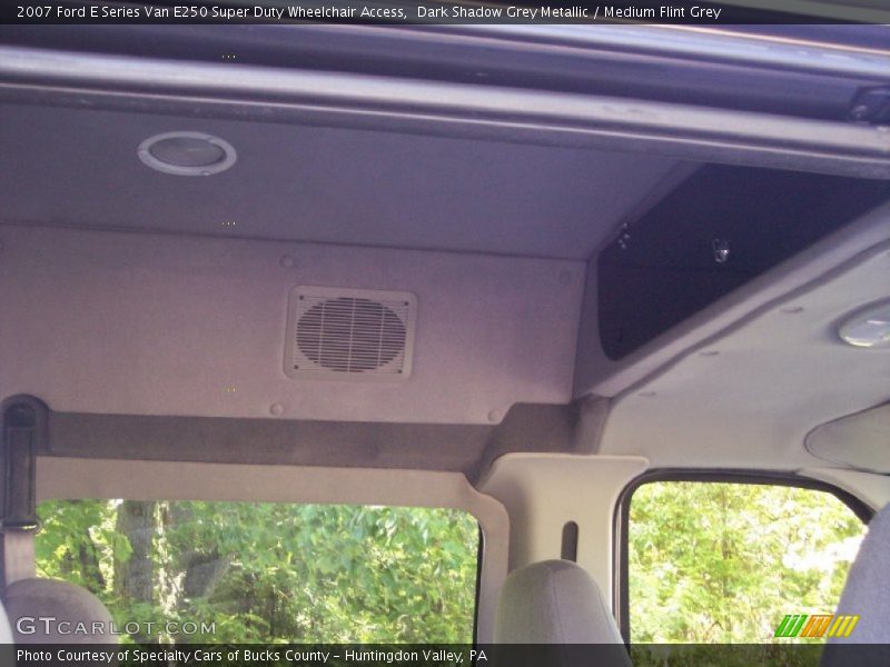 Dark Shadow Grey Metallic / Medium Flint Grey 2007 Ford E Series Van E250 Super Duty Wheelchair Access
