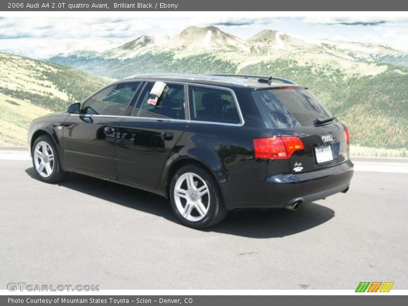 Brilliant Black / Ebony 2006 Audi A4 2.0T quattro Avant