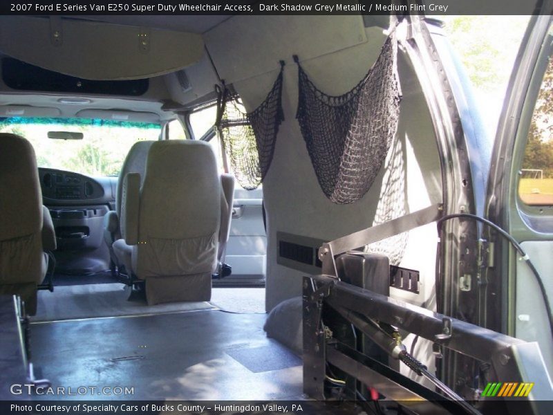 Dark Shadow Grey Metallic / Medium Flint Grey 2007 Ford E Series Van E250 Super Duty Wheelchair Access