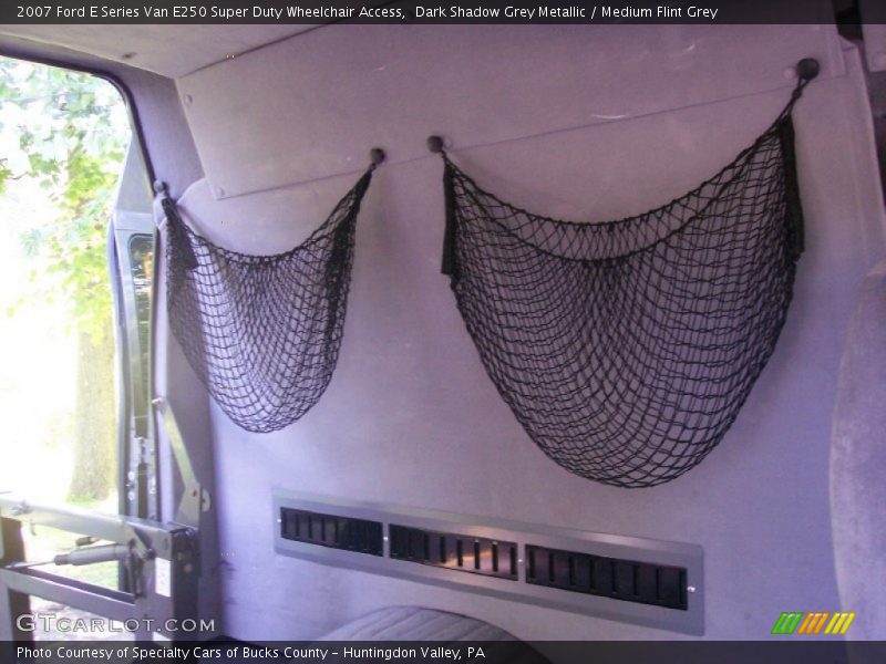 Dark Shadow Grey Metallic / Medium Flint Grey 2007 Ford E Series Van E250 Super Duty Wheelchair Access