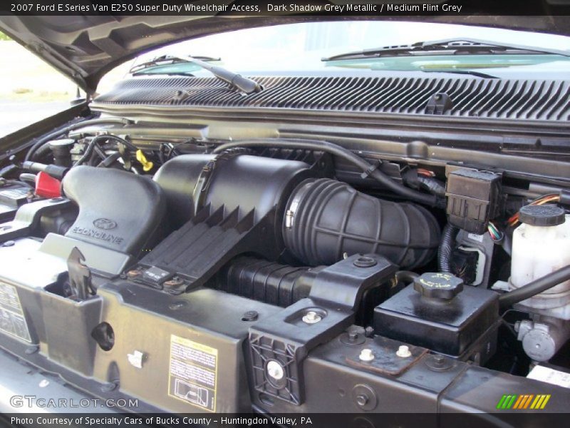 Dark Shadow Grey Metallic / Medium Flint Grey 2007 Ford E Series Van E250 Super Duty Wheelchair Access