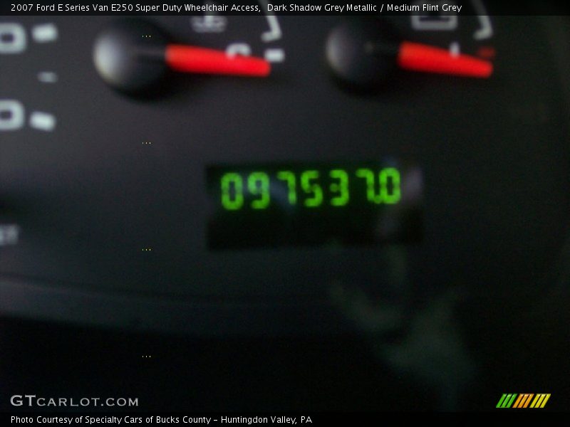 Dark Shadow Grey Metallic / Medium Flint Grey 2007 Ford E Series Van E250 Super Duty Wheelchair Access