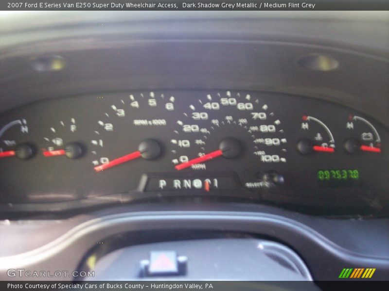Dark Shadow Grey Metallic / Medium Flint Grey 2007 Ford E Series Van E250 Super Duty Wheelchair Access