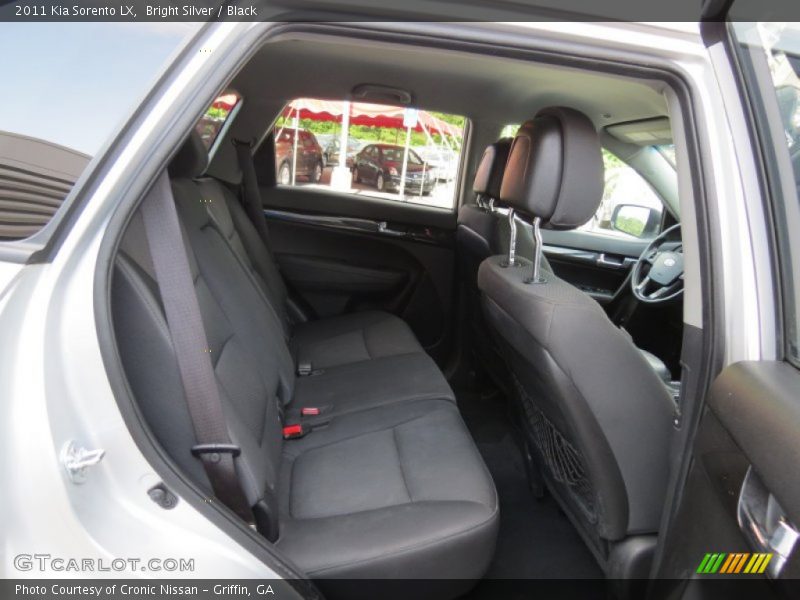 Bright Silver / Black 2011 Kia Sorento LX
