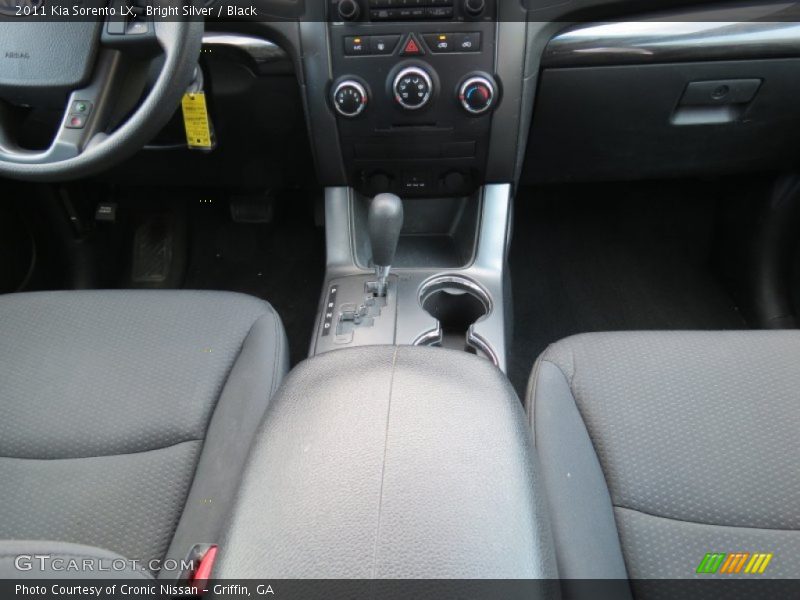 Bright Silver / Black 2011 Kia Sorento LX
