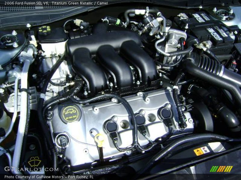 Titanium Green Metallic / Camel 2006 Ford Fusion SEL V6
