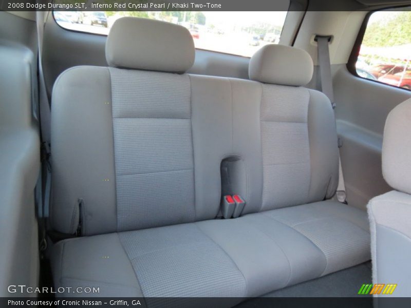 Inferno Red Crystal Pearl / Khaki Two-Tone 2008 Dodge Durango SLT