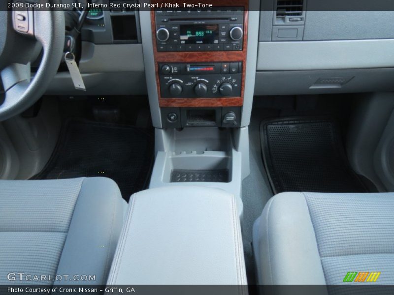 Inferno Red Crystal Pearl / Khaki Two-Tone 2008 Dodge Durango SLT