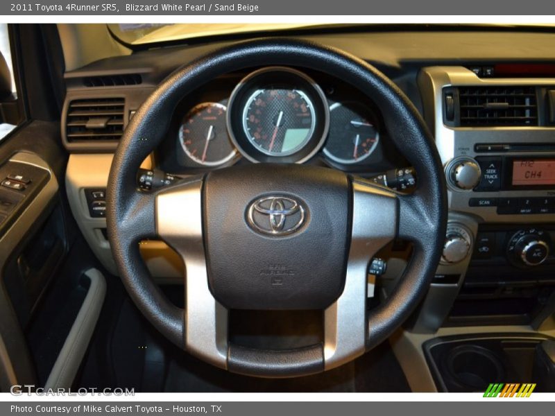 Blizzard White Pearl / Sand Beige 2011 Toyota 4Runner SR5