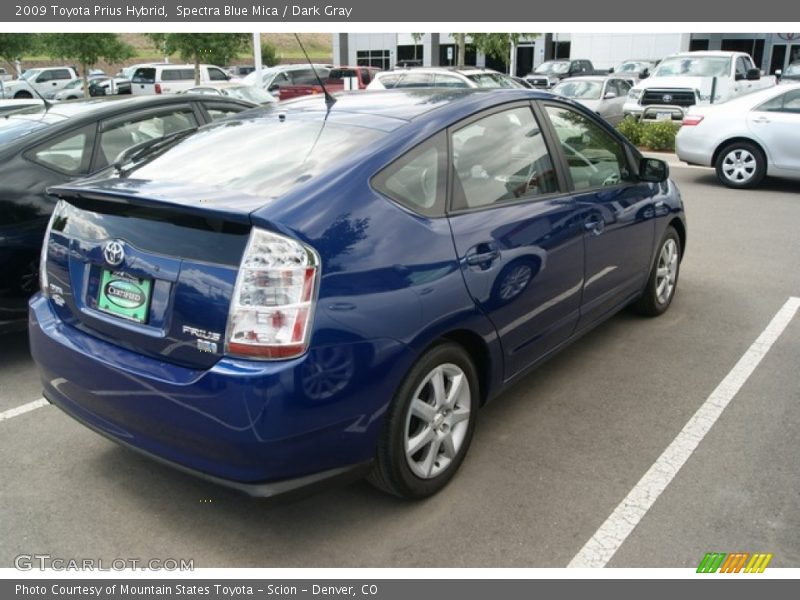 Spectra Blue Mica / Dark Gray 2009 Toyota Prius Hybrid
