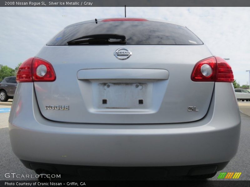 Silver Ice Metallic / Gray 2008 Nissan Rogue SL