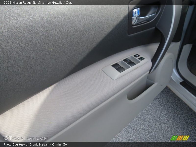 Silver Ice Metallic / Gray 2008 Nissan Rogue SL