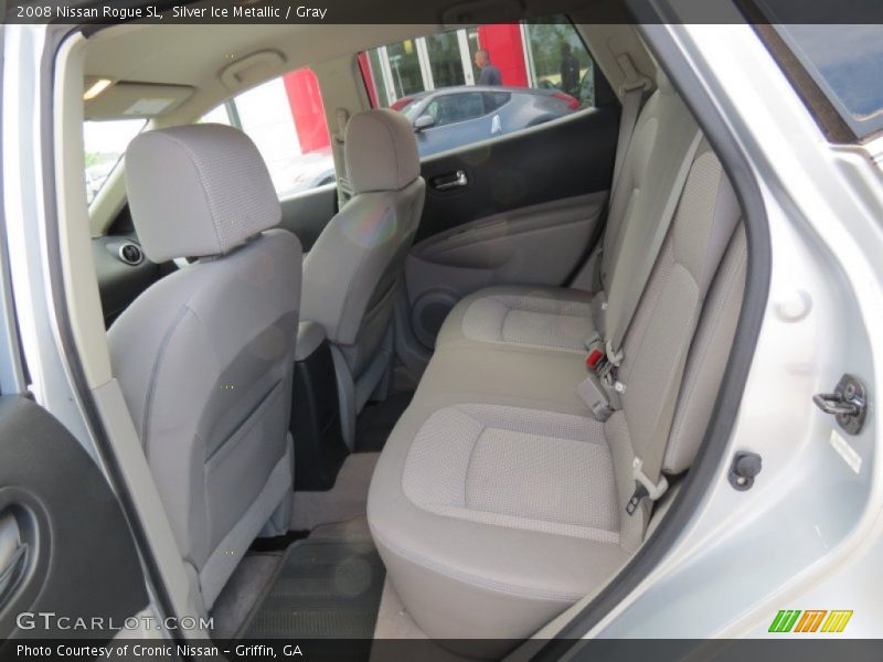 Silver Ice Metallic / Gray 2008 Nissan Rogue SL