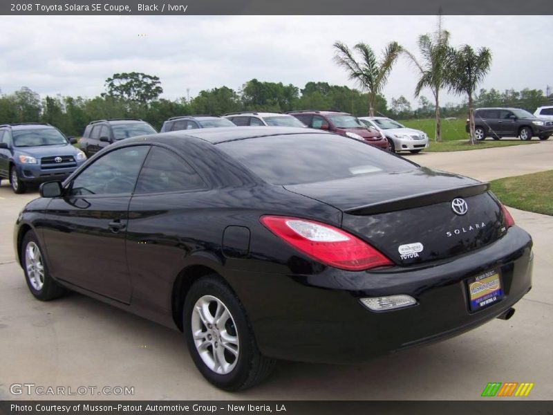 Black / Ivory 2008 Toyota Solara SE Coupe