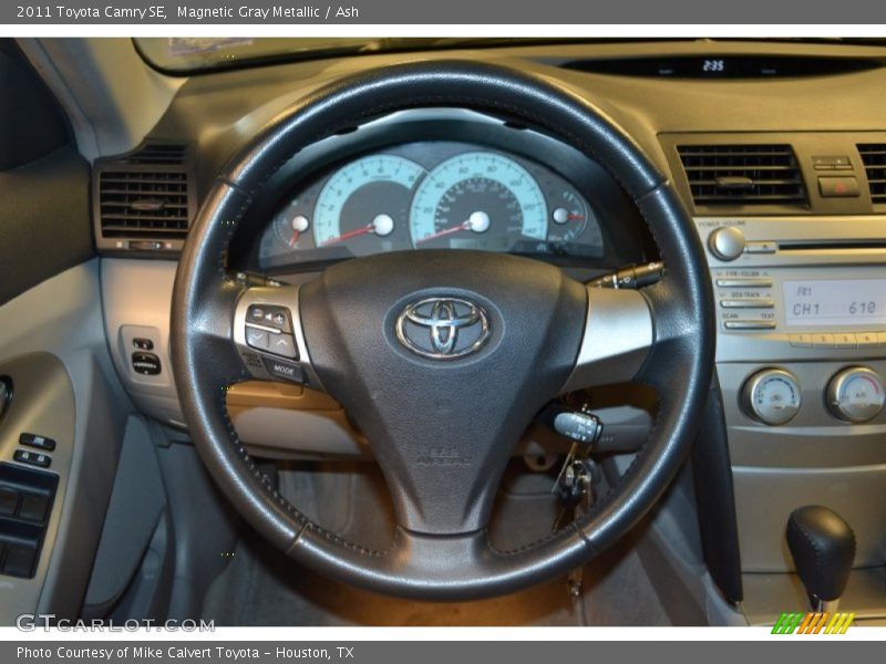 Magnetic Gray Metallic / Ash 2011 Toyota Camry SE