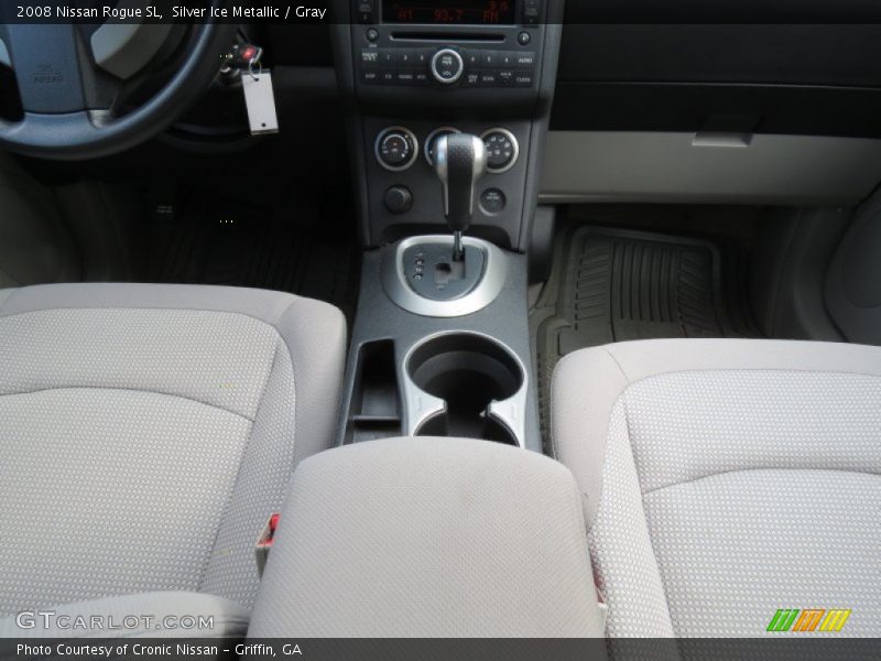 Silver Ice Metallic / Gray 2008 Nissan Rogue SL