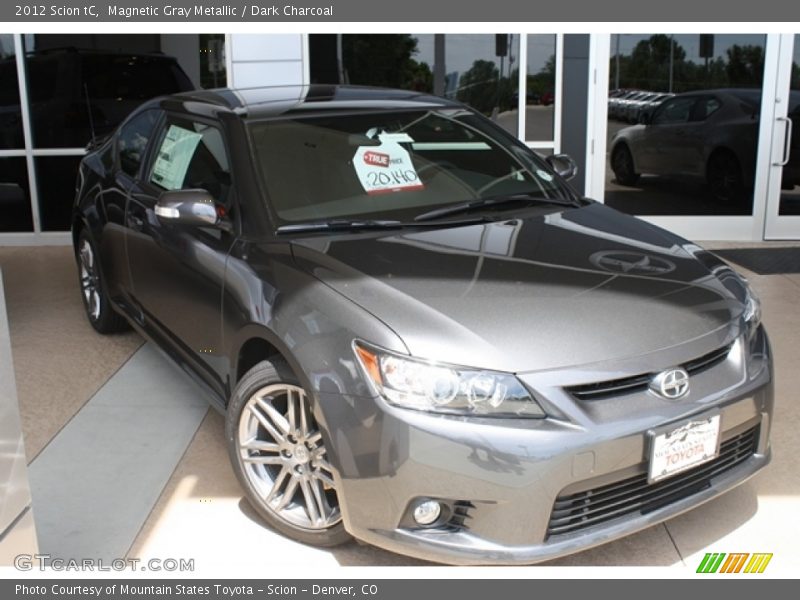 Magnetic Gray Metallic / Dark Charcoal 2012 Scion tC