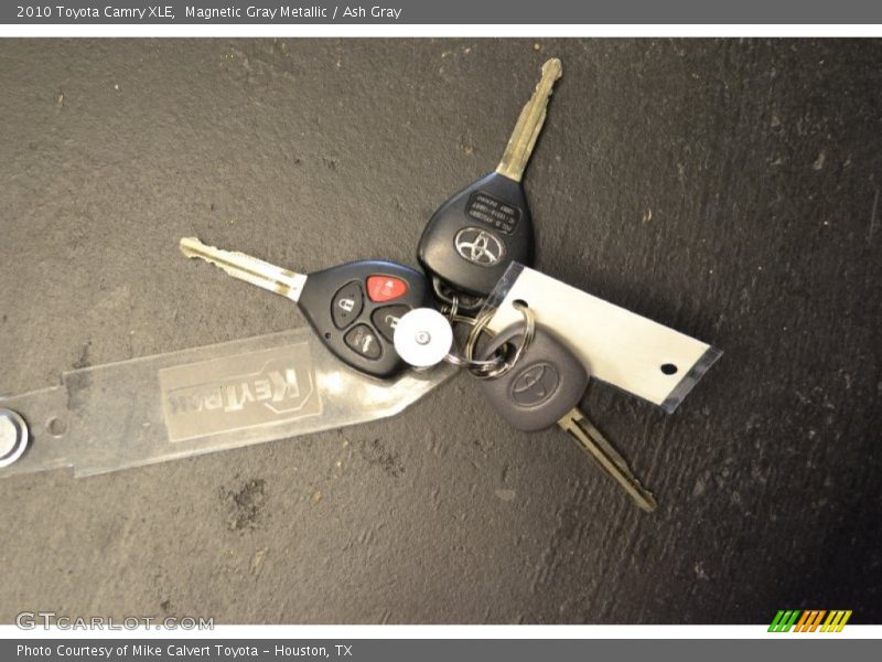 Magnetic Gray Metallic / Ash Gray 2010 Toyota Camry XLE