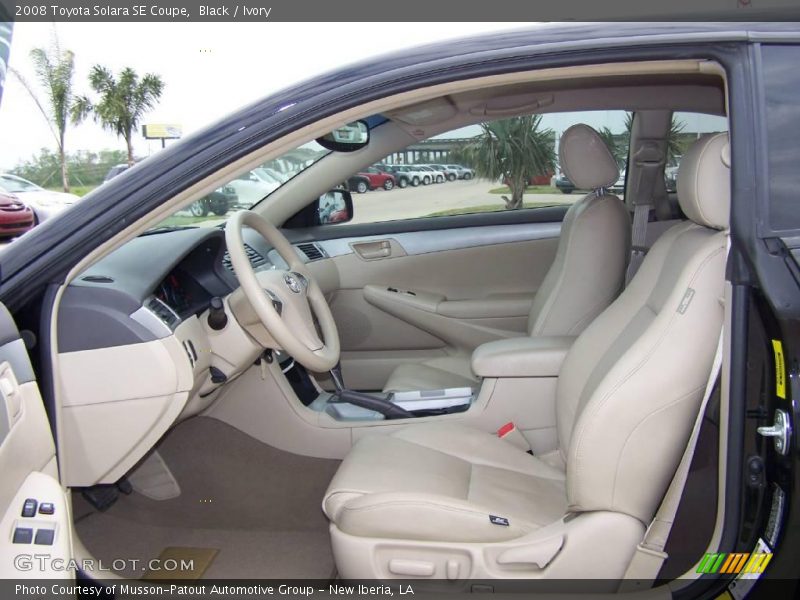Black / Ivory 2008 Toyota Solara SE Coupe