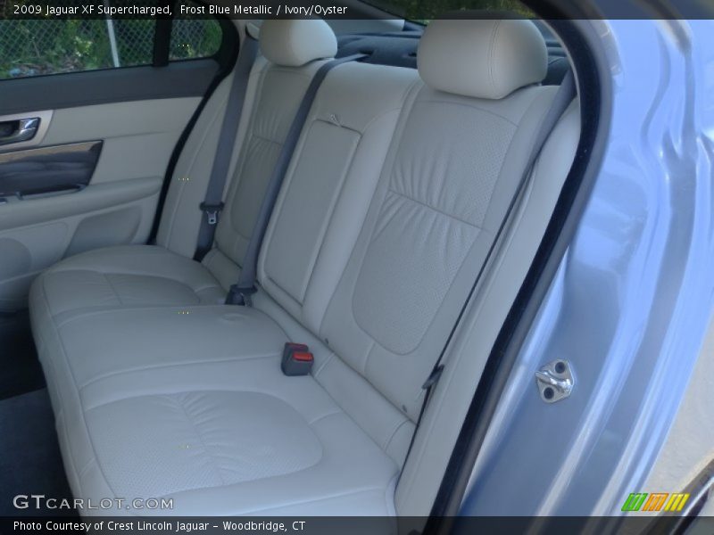 Frost Blue Metallic / Ivory/Oyster 2009 Jaguar XF Supercharged