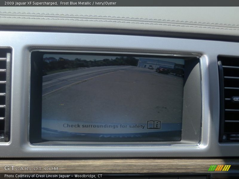 Frost Blue Metallic / Ivory/Oyster 2009 Jaguar XF Supercharged