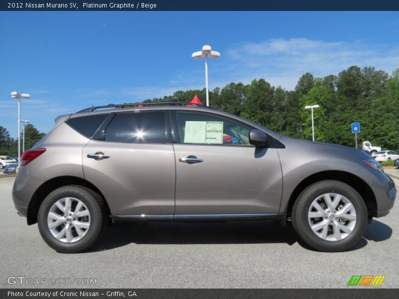 Platinum Graphite / Beige 2012 Nissan Murano SV