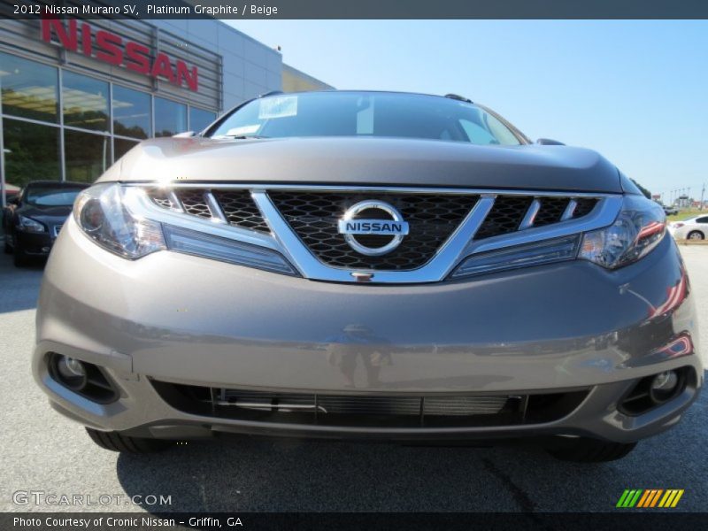 Platinum Graphite / Beige 2012 Nissan Murano SV