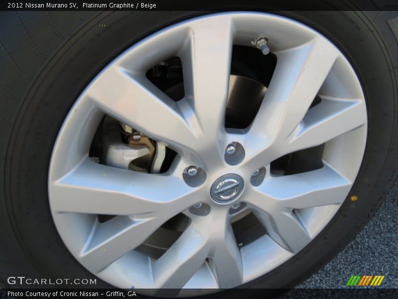 Platinum Graphite / Beige 2012 Nissan Murano SV