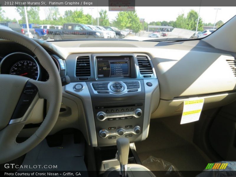 Platinum Graphite / Beige 2012 Nissan Murano SV