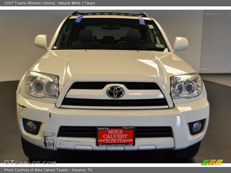 Natural White / Taupe 2007 Toyota 4Runner Limited