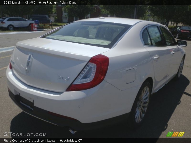  2013 MKS AWD White Platinum