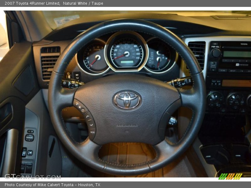 Natural White / Taupe 2007 Toyota 4Runner Limited