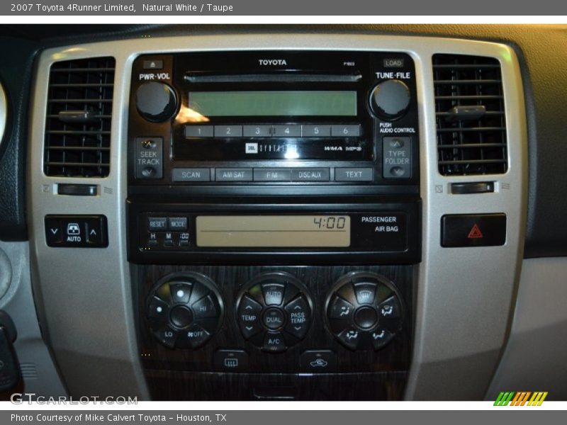Natural White / Taupe 2007 Toyota 4Runner Limited