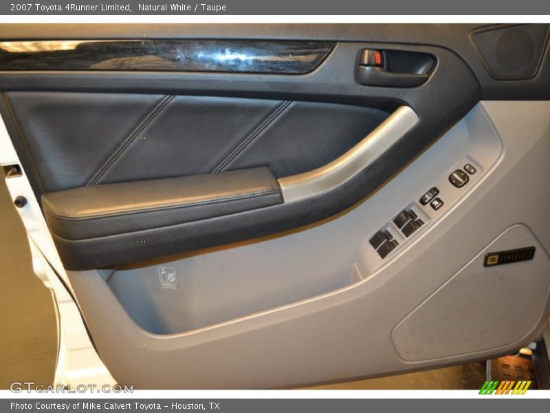 Natural White / Taupe 2007 Toyota 4Runner Limited