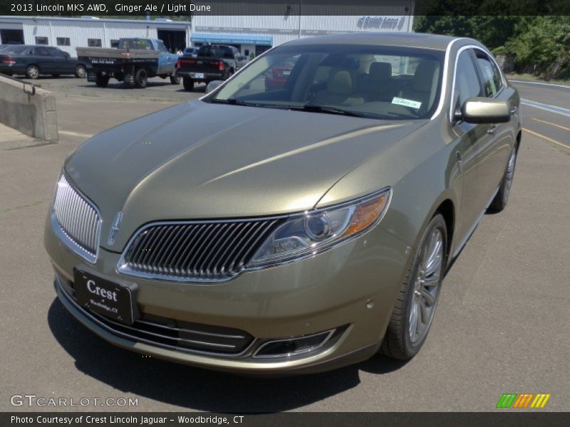Ginger Ale / Light Dune 2013 Lincoln MKS AWD