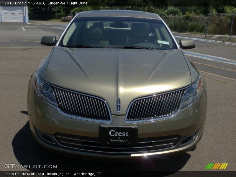 Ginger Ale / Light Dune 2013 Lincoln MKS AWD
