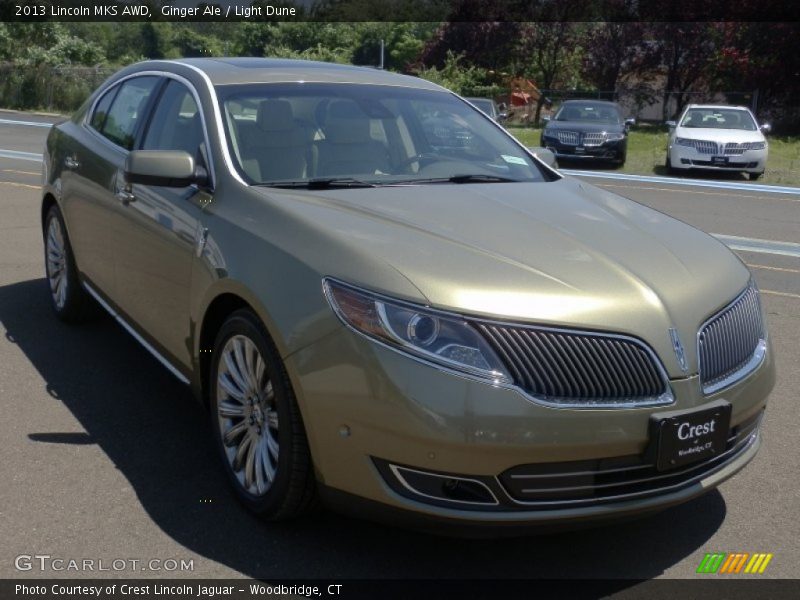 Ginger Ale / Light Dune 2013 Lincoln MKS AWD