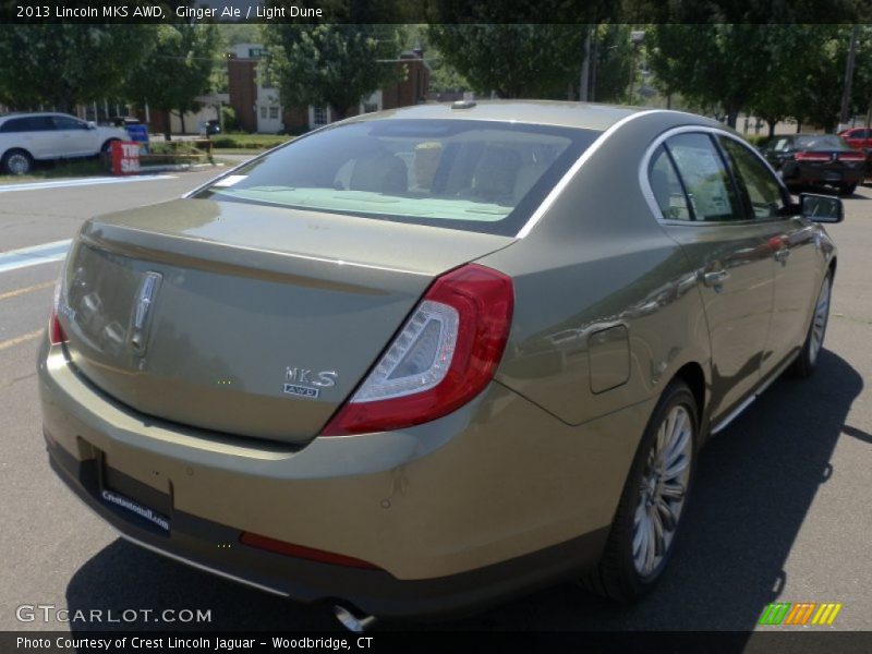 Ginger Ale / Light Dune 2013 Lincoln MKS AWD
