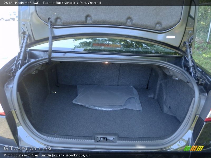 Tuxedo Black Metallic / Dark Charcoal 2012 Lincoln MKZ AWD