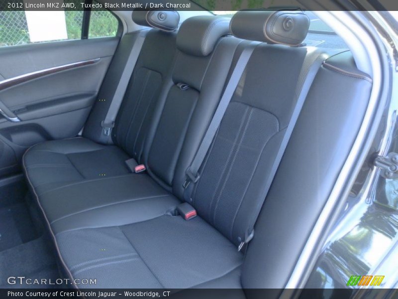 Tuxedo Black Metallic / Dark Charcoal 2012 Lincoln MKZ AWD