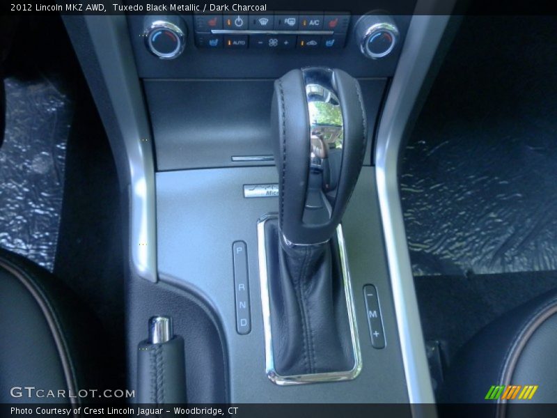 Tuxedo Black Metallic / Dark Charcoal 2012 Lincoln MKZ AWD