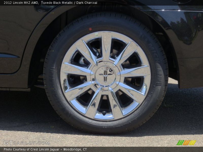 Tuxedo Black Metallic / Dark Charcoal 2012 Lincoln MKZ AWD