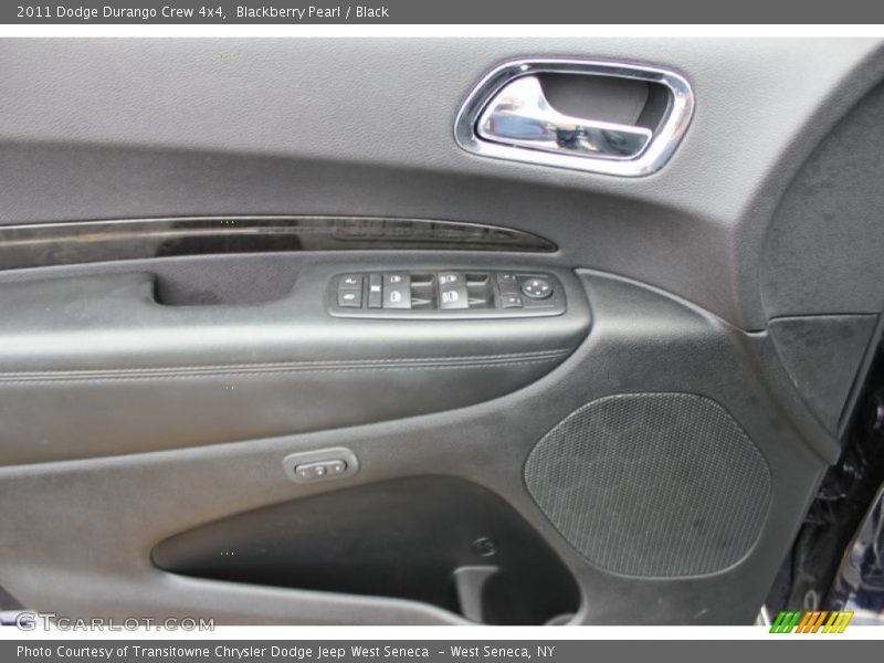 Blackberry Pearl / Black 2011 Dodge Durango Crew 4x4