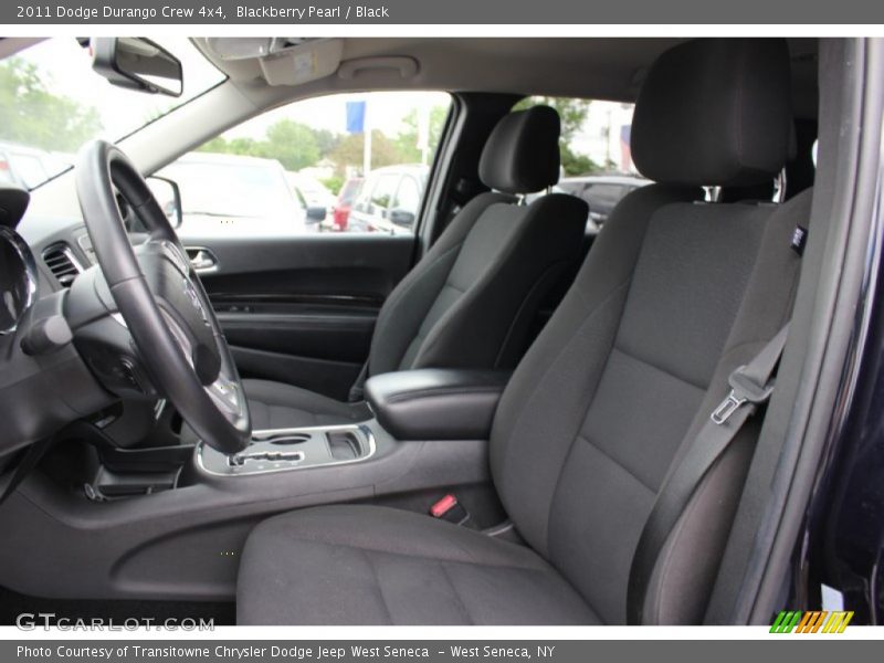 Blackberry Pearl / Black 2011 Dodge Durango Crew 4x4