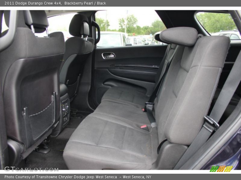 Blackberry Pearl / Black 2011 Dodge Durango Crew 4x4