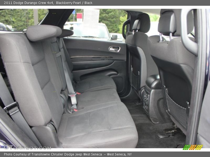 Blackberry Pearl / Black 2011 Dodge Durango Crew 4x4